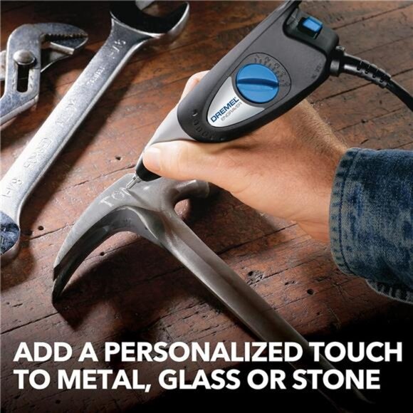 120-Volt Engraver Rotary Tool with Stencils - Crafting Machine - Picture 5 of 7